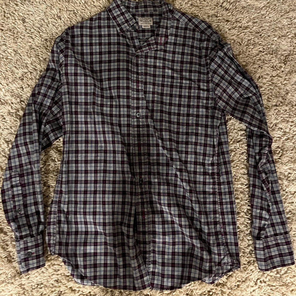 J crew button up